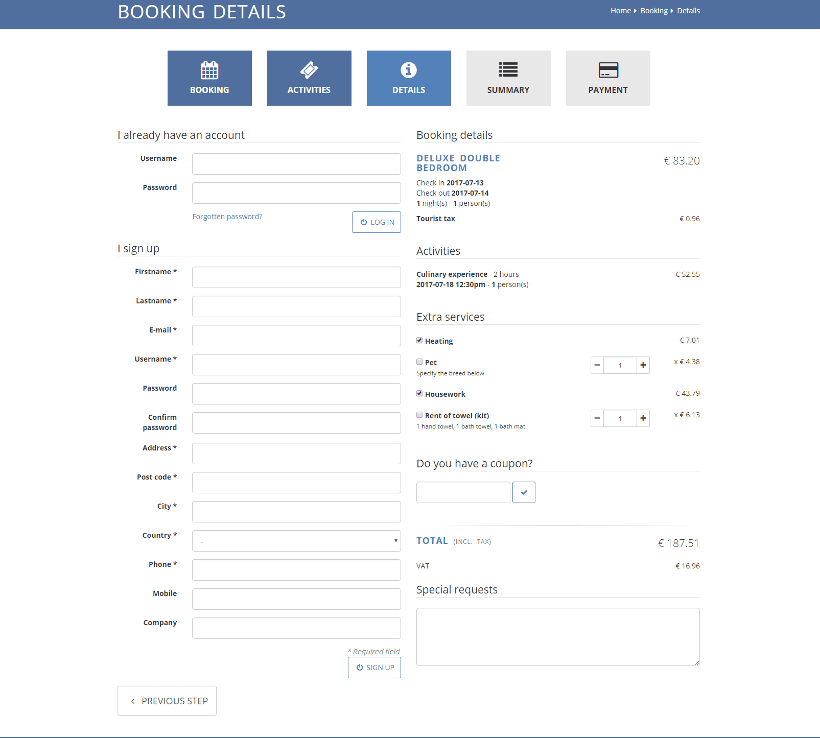 Single Hotel Booking System Software | Online School Manager System Scripts